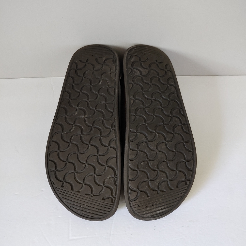 Birkenstock Montana Plus Suede Oiled Leather Shoes Size 9 9.5 Brown Two Tone - Picture 13 of 14